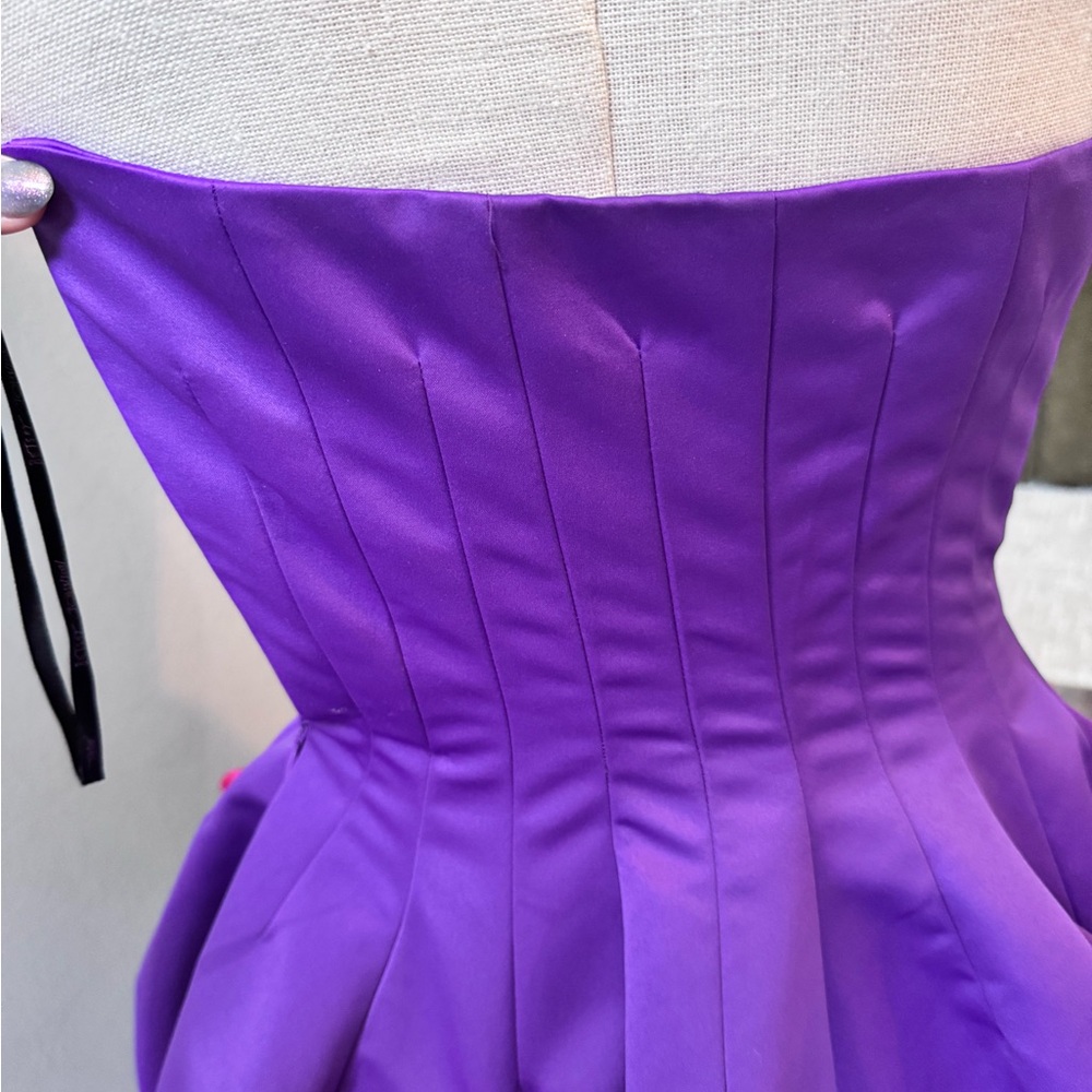 Purple Rose Betsey Johnson dress - Picture 7 of 11